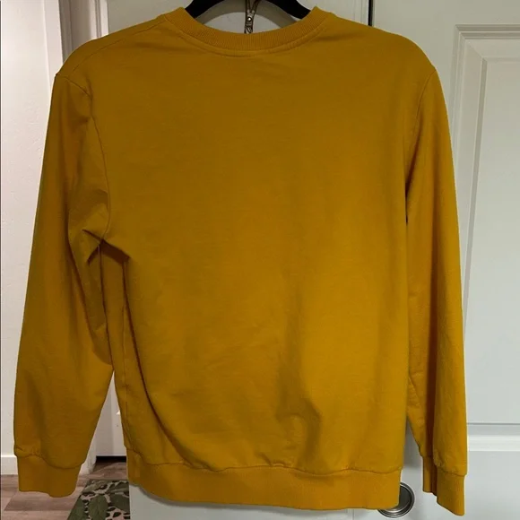 Ukraine Vibrant Blue and Gold Sunflower Graphic Sweatshirt - Picture 3 of 3